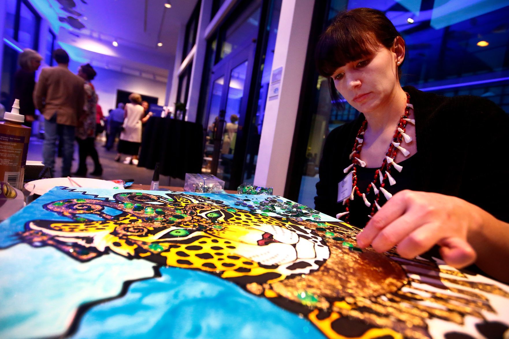 YAM 51st Annual Art Auction opening